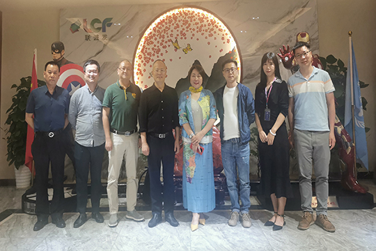 江门国家高新区领导莅临304AM永利参观调研