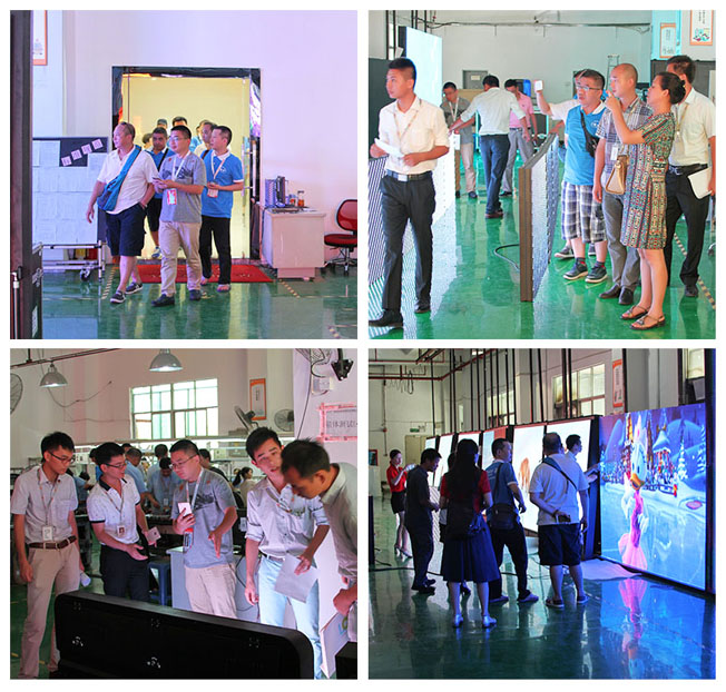 买家团参观304AM永利生产车间