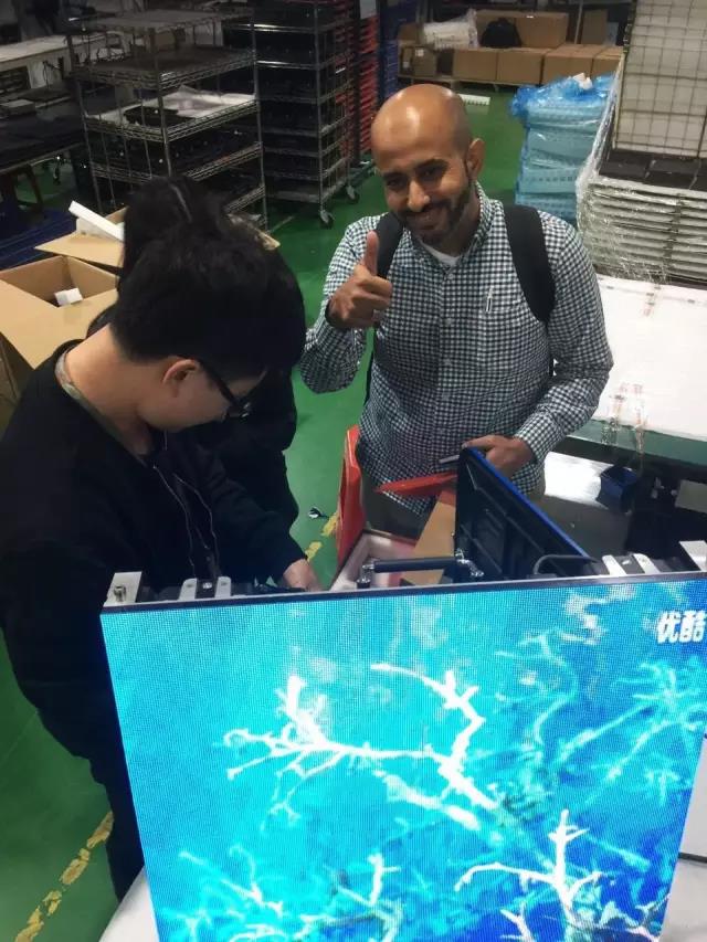 Eng.Abdullah O.Baothman对304AM永利的产品翘起了大拇指