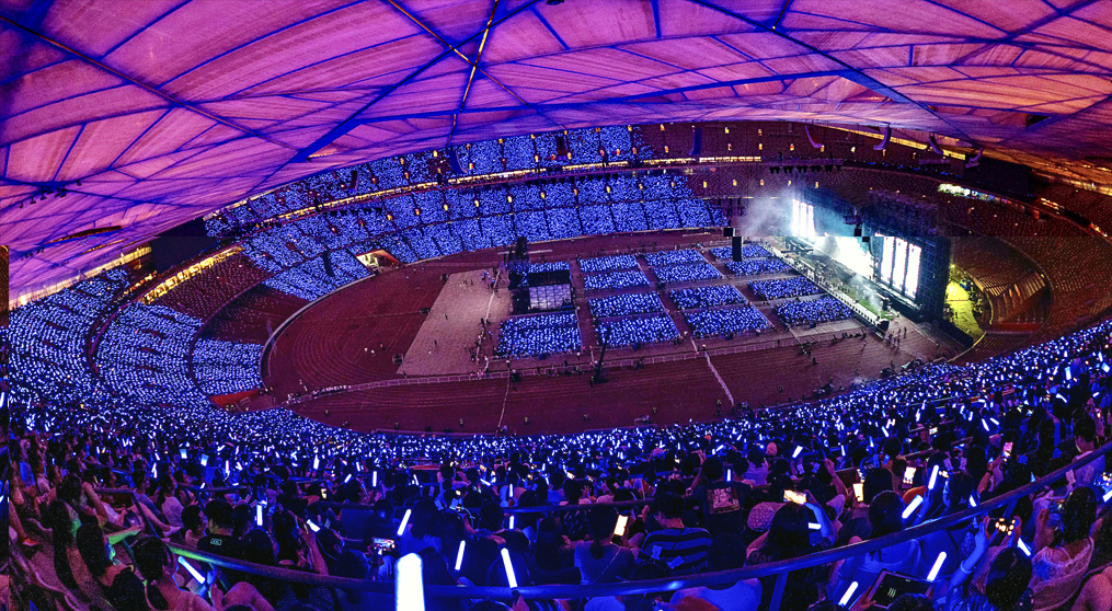 2019北京鸟巢巨星演唱会舞台租赁屏项目