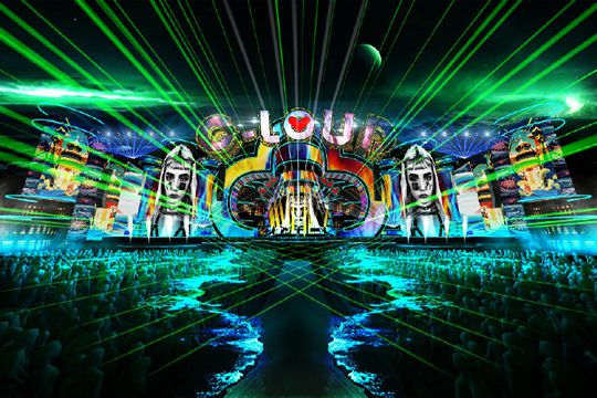 304AM永利4000m²巨屏助力深圳大鹏音乐嘉年华震撼开唱 