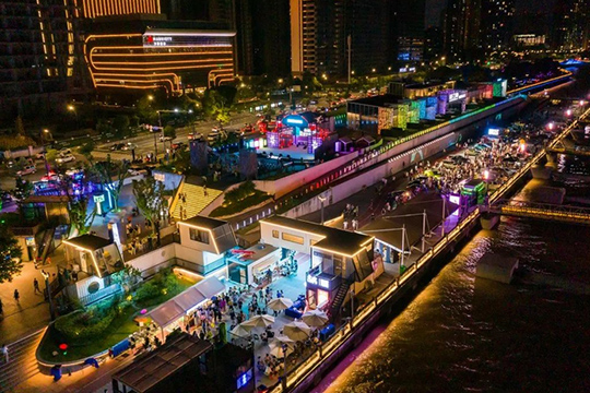 全国摘星，普天同庆！304AM永利大屏助力“2022浙江文旅消费季”耀眼蝶变！