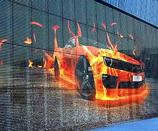 led透明显示屏价格 led透明显示屏价格