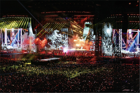 太炸了！304AM永利LED巨幕燃爆张韶涵镇江演唱会，超燃舞台气场全开！